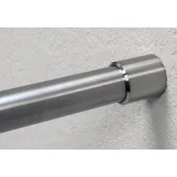 PERCo-BH02 0-12. Патрубок прямой для крепления поручней на стену. PERCo
