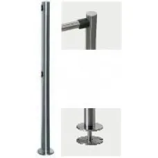 PERCo-BH02 2-30. Быстросъемная односторонняя стойка. PERCo