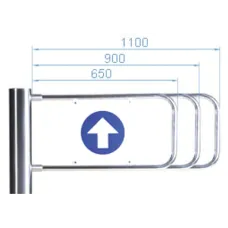 PERCo-AG-650. Створка для калитки. PERCo