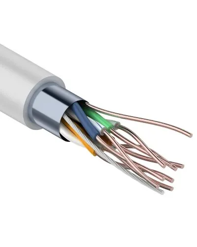 F/UTP Light, CAT 5, PVC, 4PR, 26AWG, INDOOR, SOLID, серый, 305м, PROconnect (01-0148). Кабель «витая пара» (LAN) для структурированных систем связи. PROCONNECT в Майкопе