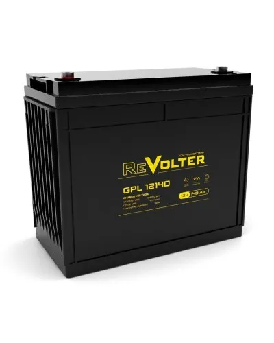 Revolter GPL 12140. Аккумулятор автомобильный герметичный свинцово-кислотный. Revolter в Майкопе