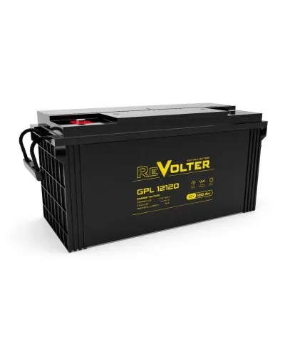 Revolter GPL 12120. Аккумулятор автомобильный герметичный свинцово-кислотный. Revolter в Майкопе