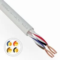 КПСВВнг(А)-LSLTx 2х2х0,75 REXANT (01-4876). Кабель для систем передачи данных пониженной пожароопасности c низким дымо- и газовыделением, с низкой токсичностью продуктов горения. Rexant