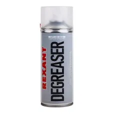 Очиститель обезжириватель DEGREASER, REXANT, 400 мл, аэрозоль (85-0006): Баллон с очистителем