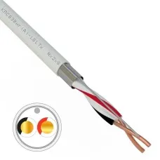 КПСВЭВнг(А)-LSLTx 1х2х1,0 REXANT (01-4872-1). Кабель для систем передачи данных пониженной пожароопасности c низким дымо- и газовыделением, с низкой токсичностью продуктов горения. Rexant