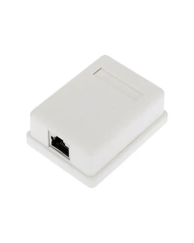 Розетка компьютерная внешняя, 1-порт FTP RJ-45 (8P8C), CAT 6 REXANT (03-0142). Розетка RJ-45. Rexant в Майкопе