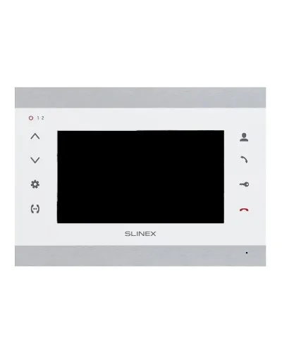 SL-07N Cloud (Silver+White). Монитор домофона цветной с функцией «свободные руки». SLINEX в Майкопе