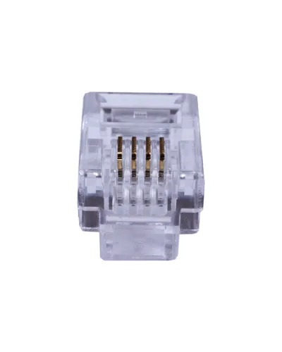 Коннекторы 4P4C (RJ-11) (100шт) (10-0229). Телефонный разъем 4P4C (RJ-11). SUPRLAN в Майкопе
