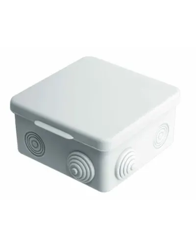 Коробка ОП 100х100х55мм, крышка, IP54, 8вх (SQ1401-0113). Распаячная коробка. TDM ЕLECTRIC в Майкопе
