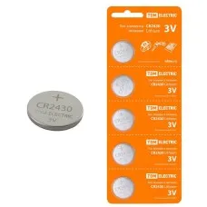 CR2430 Lithium 3V BP-5 TDM (SQ1702-0030). Элемент питания. TDM ЕLECTRIC