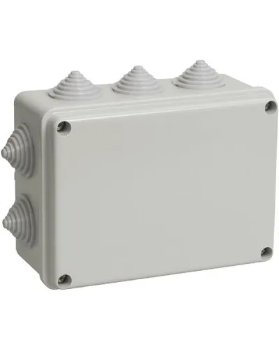 Коробка ОП 150х110х70мм, крышка, IP44, 10 гермовводов (SQ1401-1241). Распаячная коробка. TDM ЕLECTRIC в Майкопе