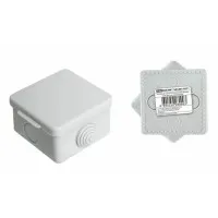 Коробка ОП 65х65х50мм, крышка,  IP54, 4вх. (SQ1401-0111). Распаячная коробка. TDM ЕLECTRIC