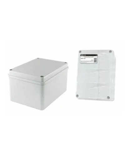 Коробка ОП 150х110х85мм, крышка, IP44, гладкие стенки (SQ1401-1261). Распаячная коробка. TDM ЕLECTRIC в Майкопе