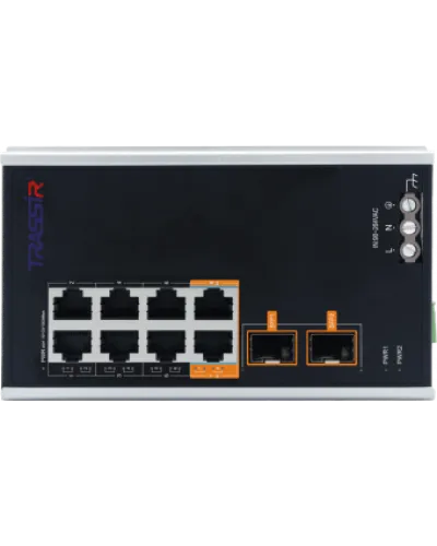 TR-NS15102S-130-8POE. Коммутатор с PoE. Trassir в Майкопе