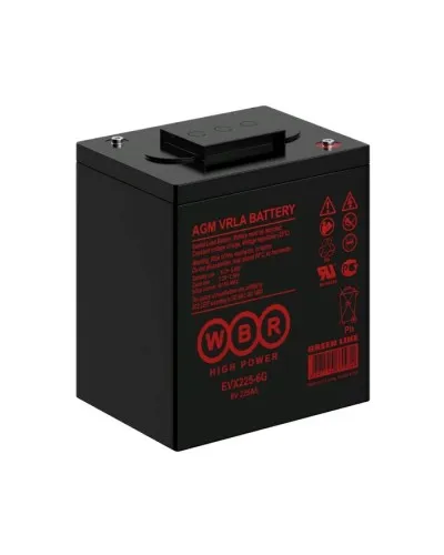 WBR EVX225-6G. Аккумулятор герметичный свинцово-кислотный. WBR в Майкопе
