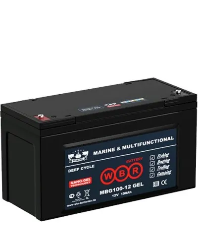 WBR MBG100-12. Аккумулятор герметичный свинцово-кислотный. WBR в Майкопе