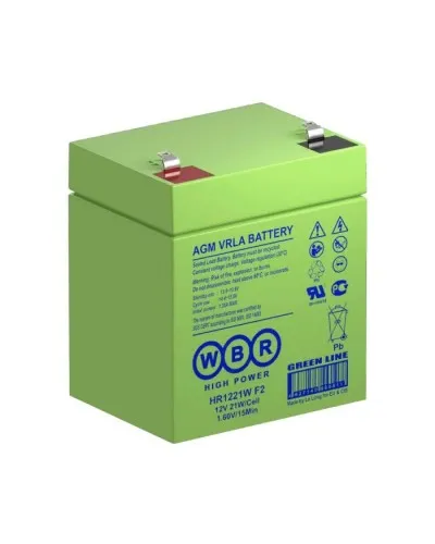 WBR HR1221W F2. Аккумулятор герметичный свинцово-кислотный. WBR в Майкопе