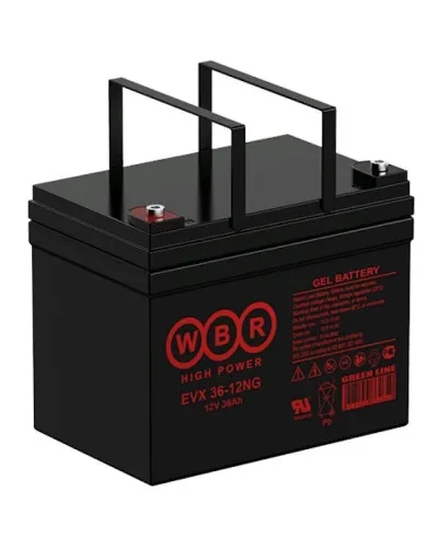 WBR EVX36-12G. Аккумулятор герметичный свинцово-кислотный. WBR в Майкопе