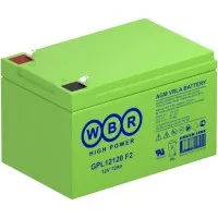 WBR GPL12120 F2. Аккумулятор герметичный свинцово-кислотный. WBR