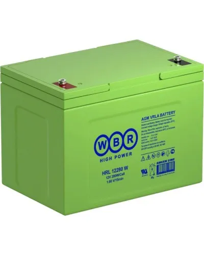 WBR HRL12280W. Аккумулятор герметичный свинцово-кислотный. WBR в Майкопе