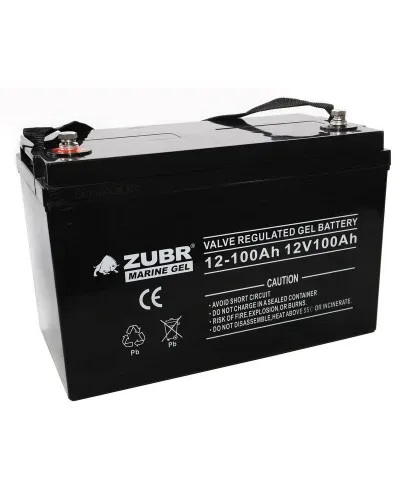 ZUBR MARINE GEL NPG 12-100 (12V, 100Ah). Аккумулятор герметичный свинцово-кислотный. ZUBR в Майкопе