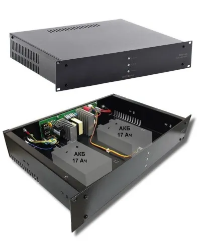 СКАТ-1200И7 RACK (СКАТ ИБП-12/5-2x17-RACK) (2142). Источник вторичного электропитания резервированный. Бастион в Майкопе