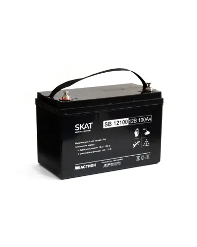 SKAT SB 12100 (2542). Аккумулятор герметичный свинцово-кислотный. Бастион в Майкопе