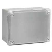 Коробка ответвительная с гладкими стенками IP56, 190х140х70 (54120). Коробка ответвительная с гладкими стенками и матовой крышкой. ДКС