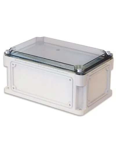 Корпус RAM box 600х300х146, высота крышки 21 мм, IP67 (563211). Корпус с фланцами и прозрачной крышкой, без монтажной платы. ДКС в Майкопе