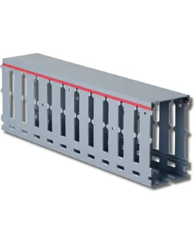Короб перфорированный, серый RL12 25x80 (00146RL): Короб перфорированный в Майкопе