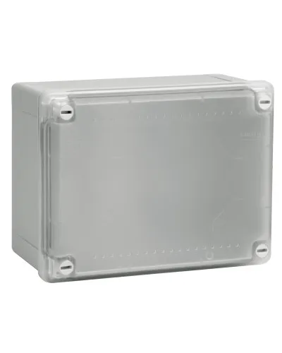 Коробка ответвительная с гладкими стенками IP56, 150х110х70 (54020). Коробка ответвительная с гладкими стенками и матовой крышкой. ДКС в Майкопе