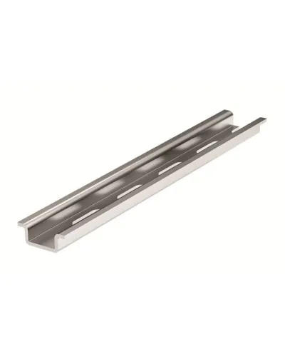 DIN-рейка перфорированная OMEGA 2F 15х5,5 мм L2000 (02130). Дин-рейка перфорированная. ДКС в Майкопе