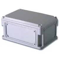 Корпус RAM box 300х200х146, высота крышки 21 мм, IP67 (532210). Корпус с фланцами и непрозрачной крышкой, без монтажной платы. ДКС