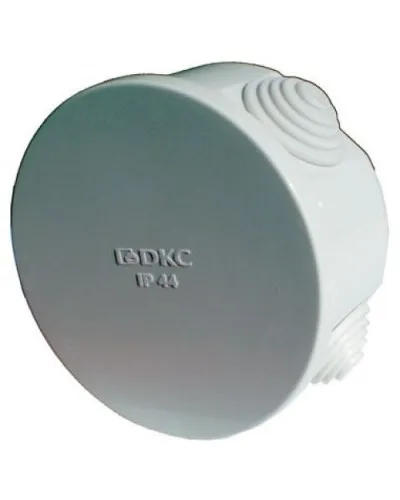 Коробка ответвительная с кабельными вводами IP44, 80х40 (53600). Коробка ответвительная. ДКС в Майкопе