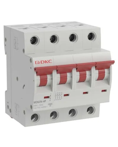 YON max MD63N 4P 40А 6кА C (MD63N-4PC40). Автоматический выключатель. ДКС в Майкопе