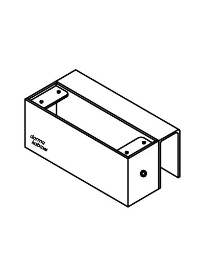 DBA-101 Glass Comfort. Комплект монтажный для цельностеклянной створки, для совместной работы с замком DB100.. dormakaba в Майкопе