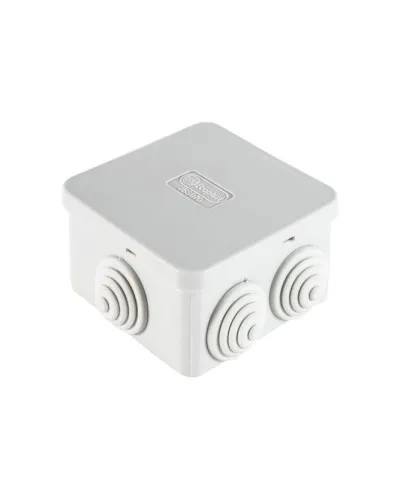 Коробка JBS070 70х70х40, 6 вых., IP44, серая (44056). Коробка монтажная. Экопласт в Майкопе