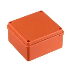 Коробка JBS100 100х100х55, 6P (1,5…4мм²) (42117HF). Коробка монтажная, огнестойкая, без галогена. Экопласт