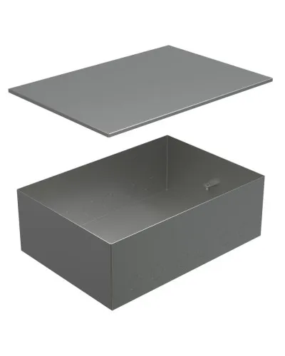 Коробка металлическая с крышкой для заливки в пол BOX/6-8 (70161): Коробка металлическая с крышкой для заливки в пол 249,6х167,6х75мм, для люков 70062, 70082 в Майкопе