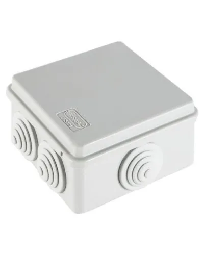 Коробка JBS101 100х100х55, 6 вых., IP55, серая (44037). Коробка монтажная. Экопласт в Майкопе