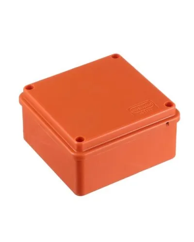 Коробка JBS100 100х100х55, 6 вых., 8P (1,5…10мм²) серая (43377HF). Коробка монтажная, огнестойкая, без галогена. Экопласт в Майкопе
