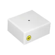 Коробка MB75 75х75х40, 10P (1,5…2,5мм²) белая (46071PE-HF-W). Коробка монтажная, огнестойкая, без галогена. Экопласт