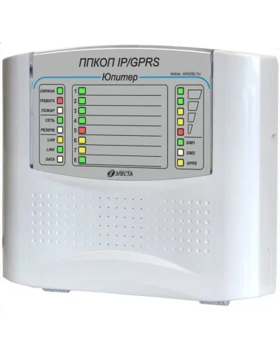 Юпитер-1831 (8 IP/GPRS), пластик. Прибор приемно-контрольный охранно-пожарный. Элеста в Майкопе