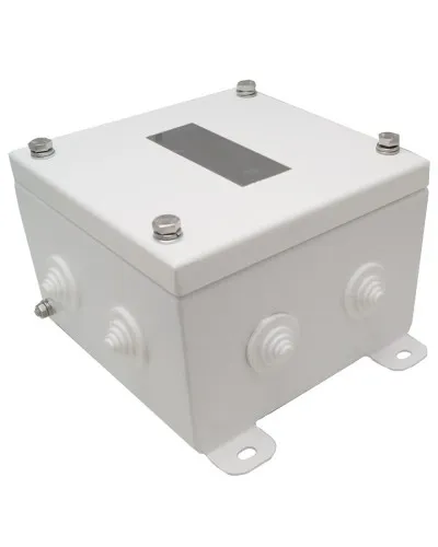 КМ-А-1515 IP55 со смотровым окном. Коробка монтажная распределительная. Гефест в Майкопе