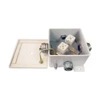 КМ-О (2к)-IP66-100х100, два ввода: Коробка монтажная огнестойкая