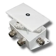 КМ-О (10к)-IP66-d, два ввода: Коробка монтажная огнестойкая