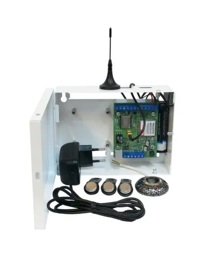 S400L-2GSM-BK12-W-li Kit Нано LAN клеммники (li-ion АКБ 2800мАч, цвет белый). Устройство оконечное объектовое приемно-контрольное c GSM и LAN коммуникаторами. Проксима в Майкопе