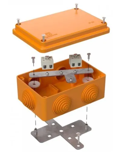 Коробка огнестойкая 120х80х50 (40-0340-FR2.5-4). Коробка огнестойкая для открытой установки. Промрукав в Майкопе