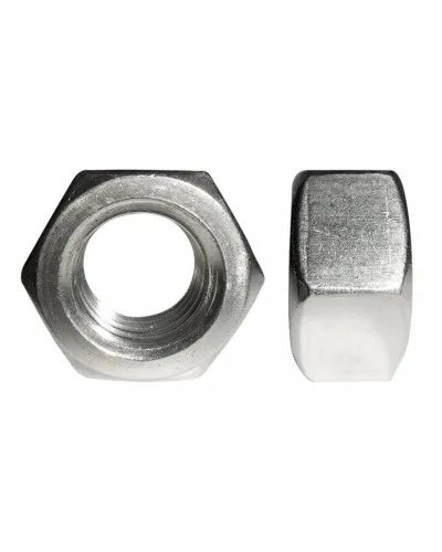 Гайка шестигранная нержавеющая (А2) M8 (DIN 934) (500 шт) (PR08.7456). Гайка шестигранная нержавеющая (А2). Промрукав в Майкопе