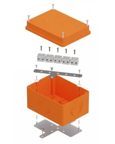 Коробка огнестойкая 150х110х90 E15-E120 для о/п (40-0351-FR6.0-10). Коробка огнестойкая для открытой установки. Промрукав в Майкопе